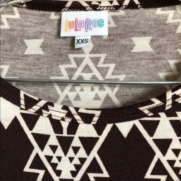 Lularoe “Julia” Aztec Body Con Print Dress - Picture 3 of 6